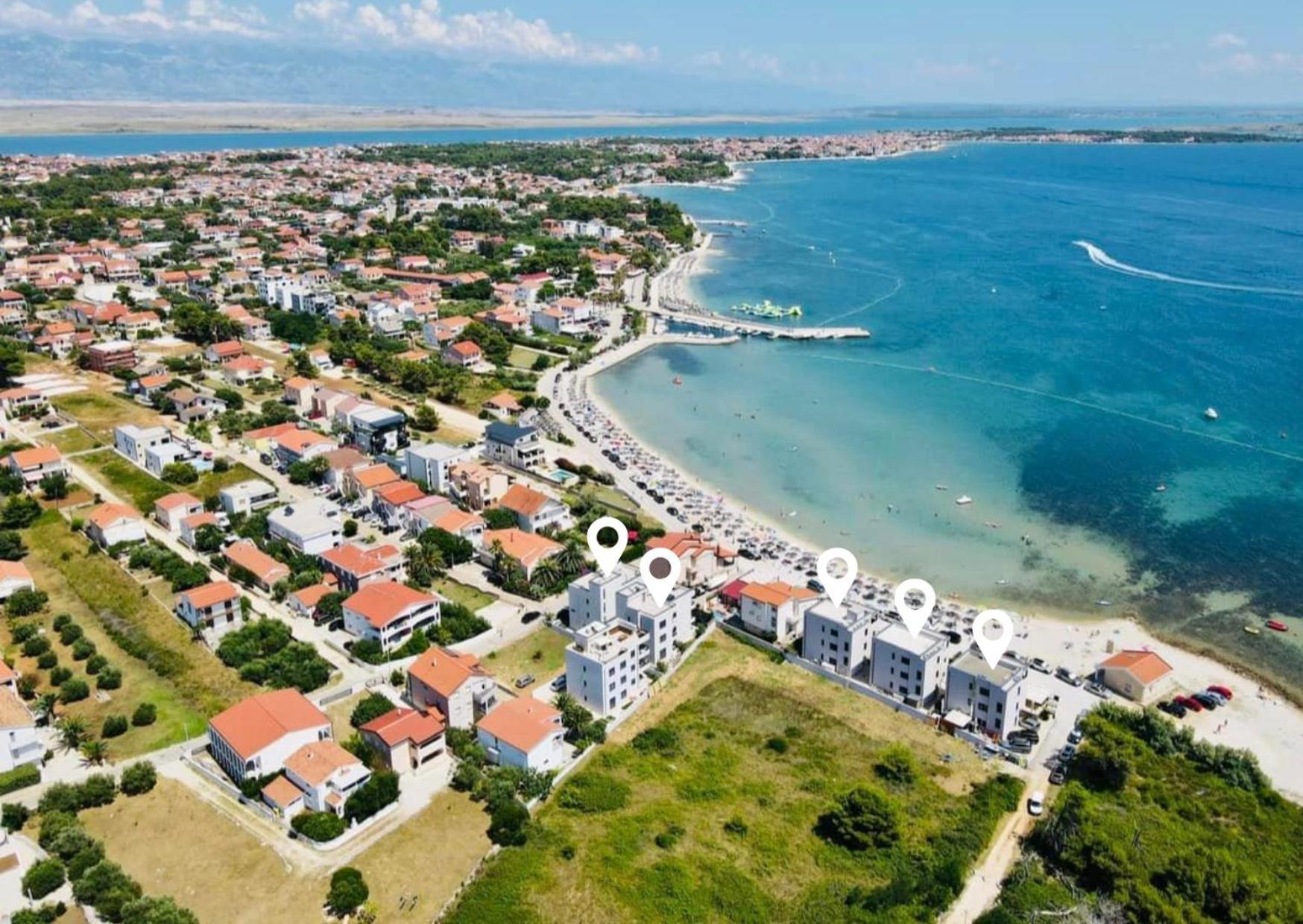 Apartments The Beach Resort Vir Zewnętrze zdjęcie